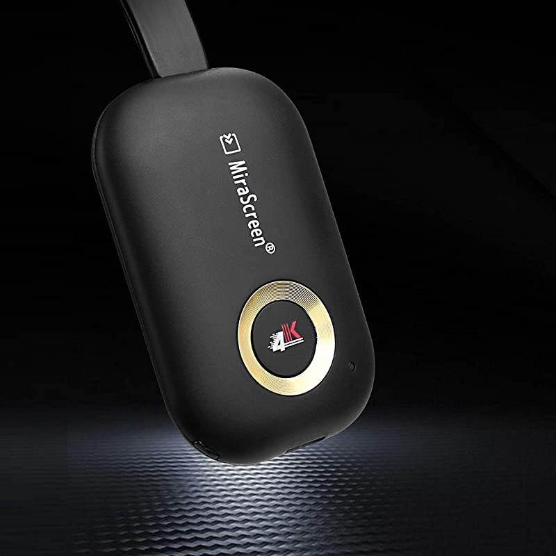 WiFi Display Dongle,  5G/2.4G 4K Wireless HDMI Display Adapter Receiver for TV, Projector, Monitor, HDMI Devices, Support Miracast DLAN Airplay, Compatible with iOS/Android/Mac/Windows