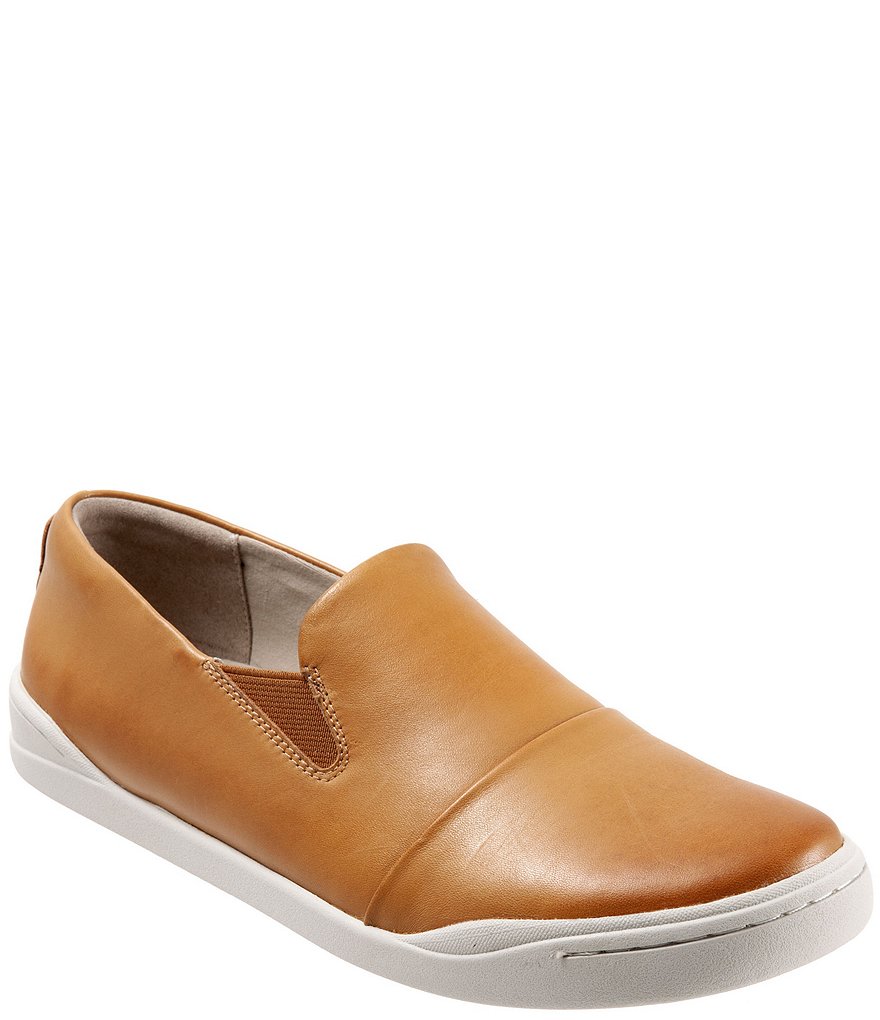 SoftWalk Alexandria Leather Slip-On Sneakers