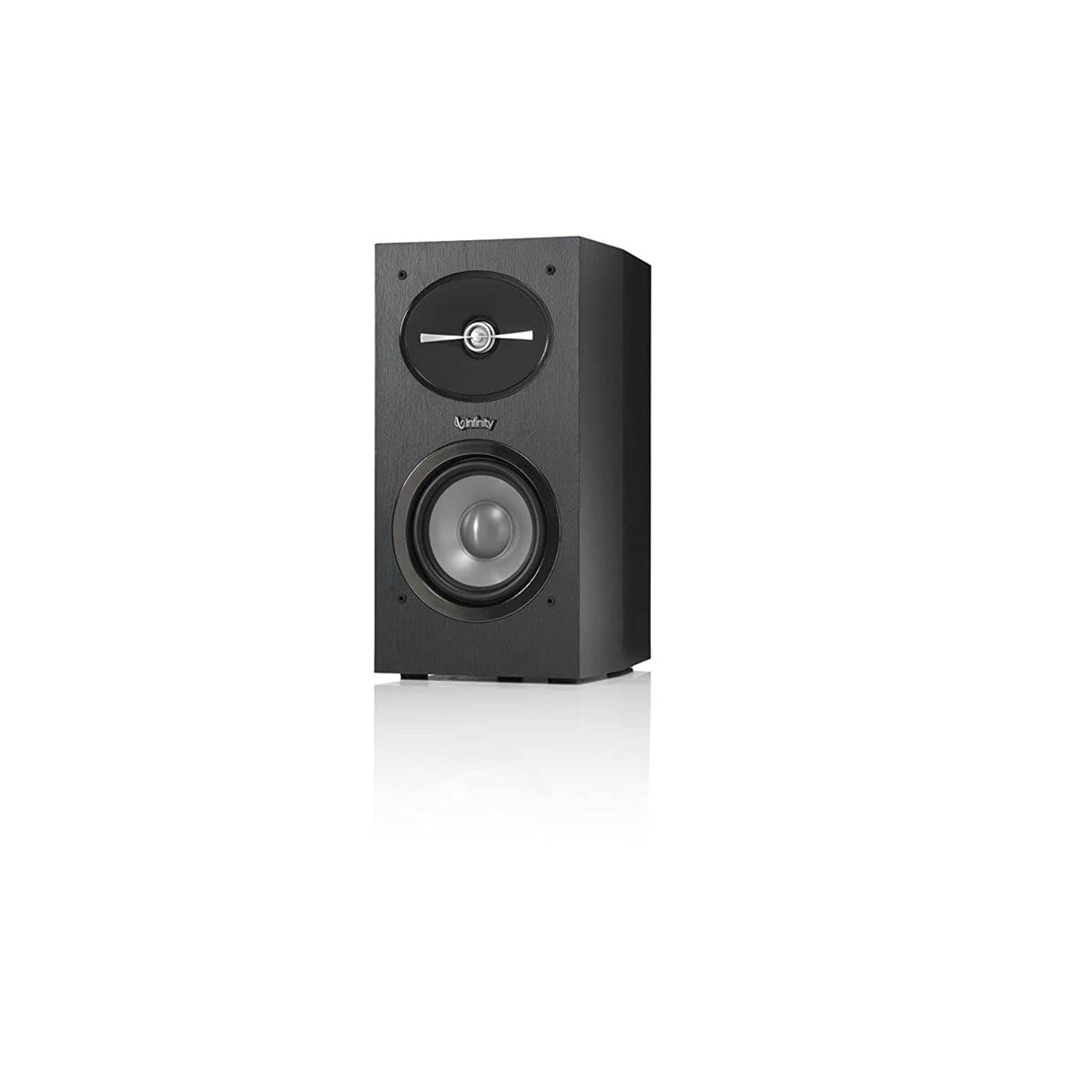 Infinity Reference 152 5-1/4 inch 2-Way Bookshelf Speakers Pair (Black)