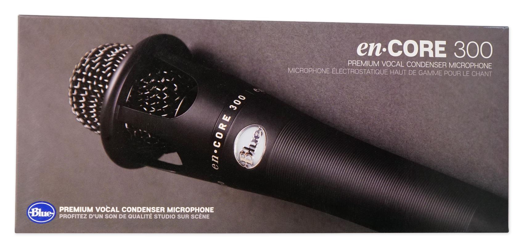 Blue Encore 300 Handheld Condenser Microphone+Headphones+Boom+Stands+Pop Filter