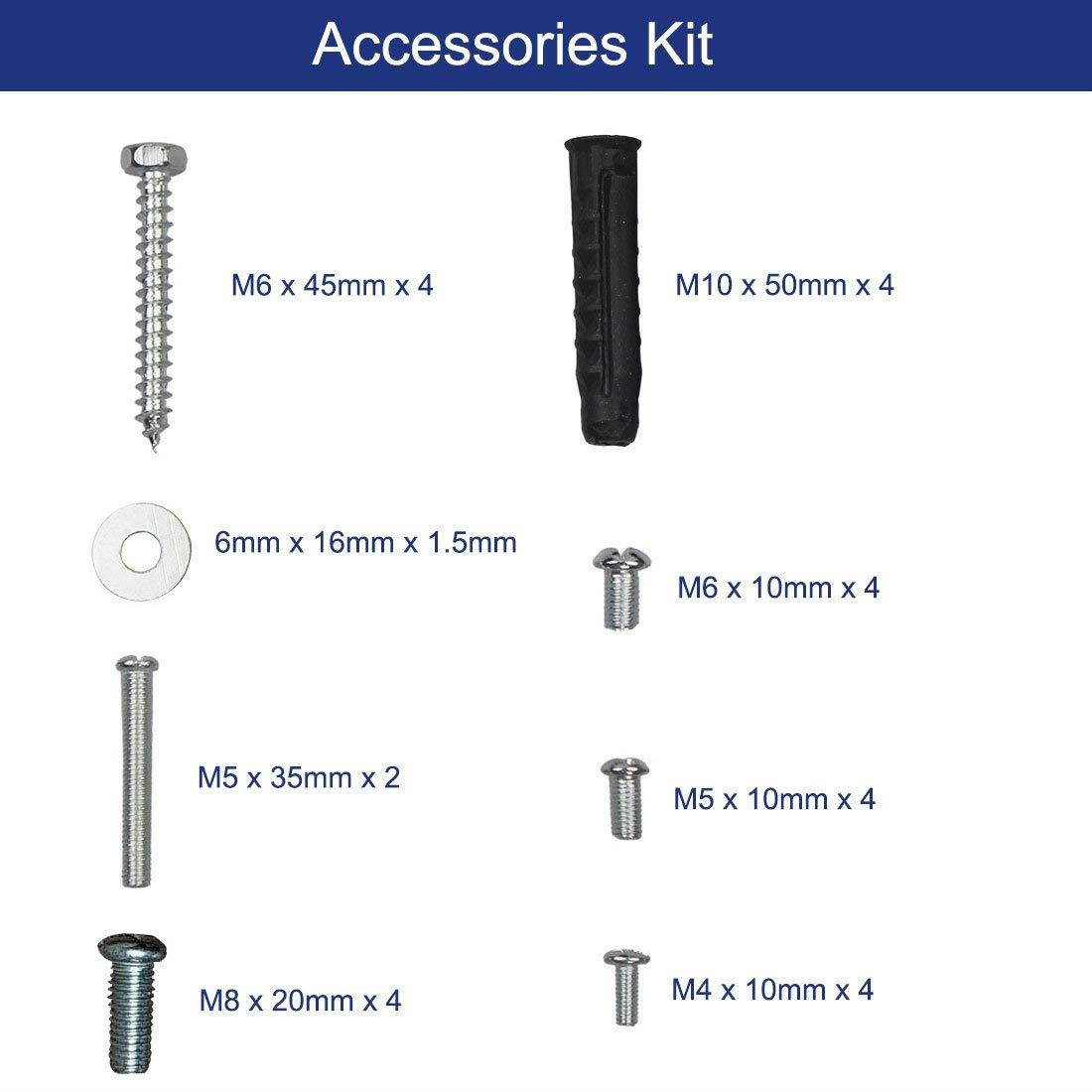 Orienttvbracket TV Wall Mount Bracket for most 14-40 Inch LED LCD OLED Plasma Flat Screen Panel with VESA up to 200x200mm and 55 lb