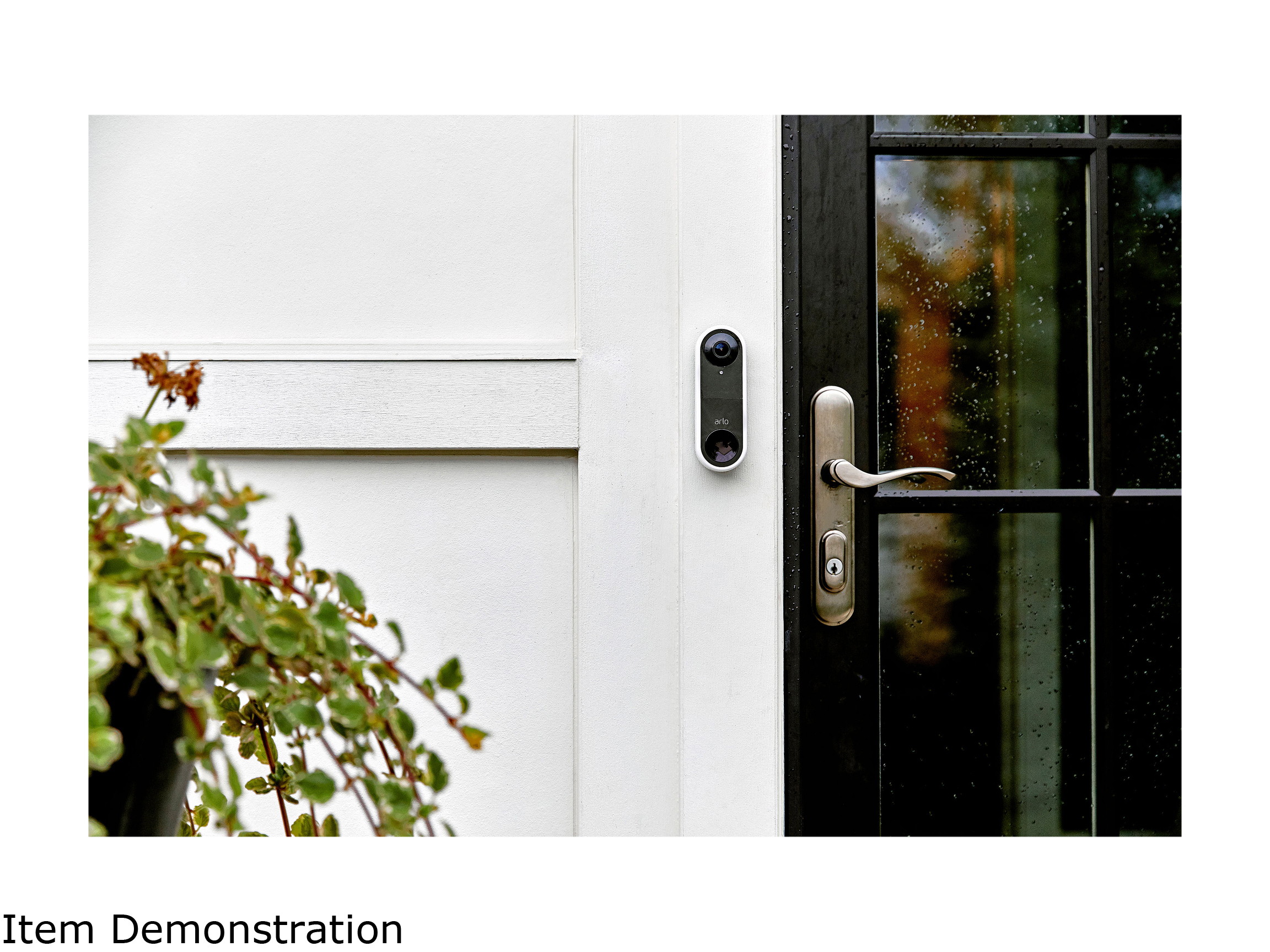 Arlo Smart Video Doorbell 180&deg; Viewing Angle Built-in Siren (Wired Power)