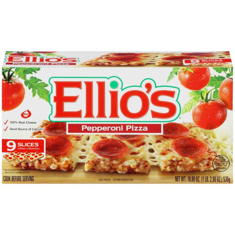 Ellio's Pepperoni Frozen Pizza - 18.9oz