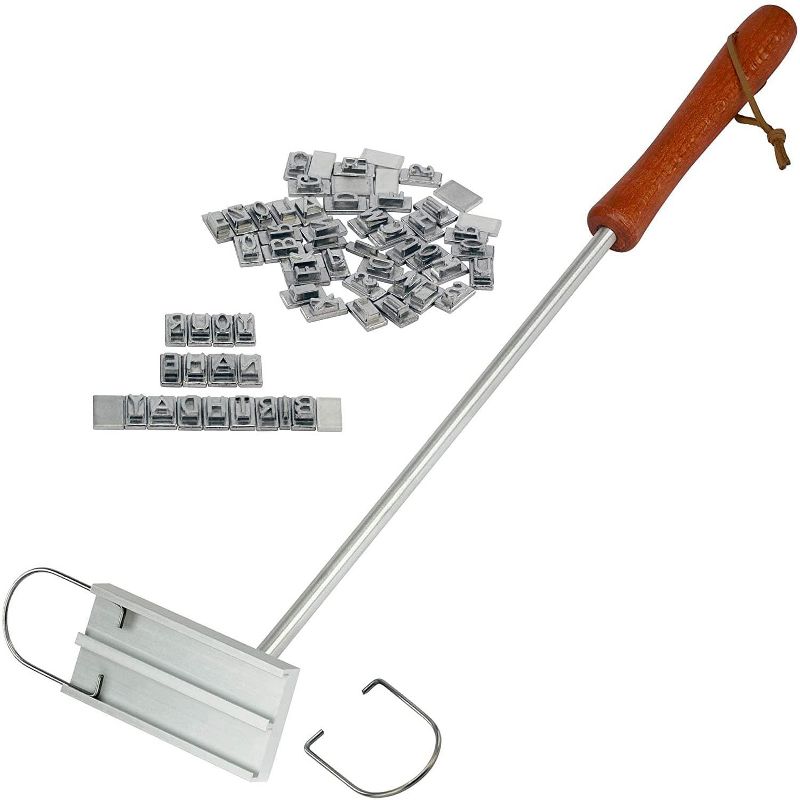 Funwares BBQ Branding Iron - Changeable Letters