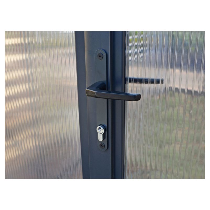 8' X 8' Glory Greenhouse - Gray - Palram