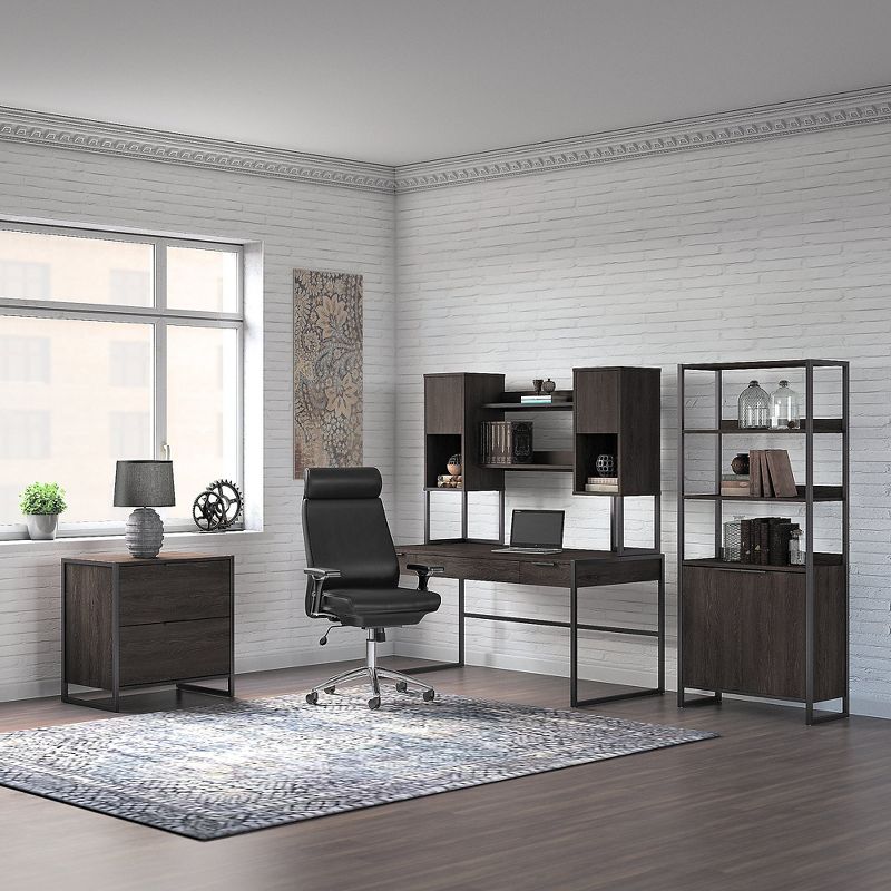 3pc Chrono Home Office Set Natural/White - Nexera