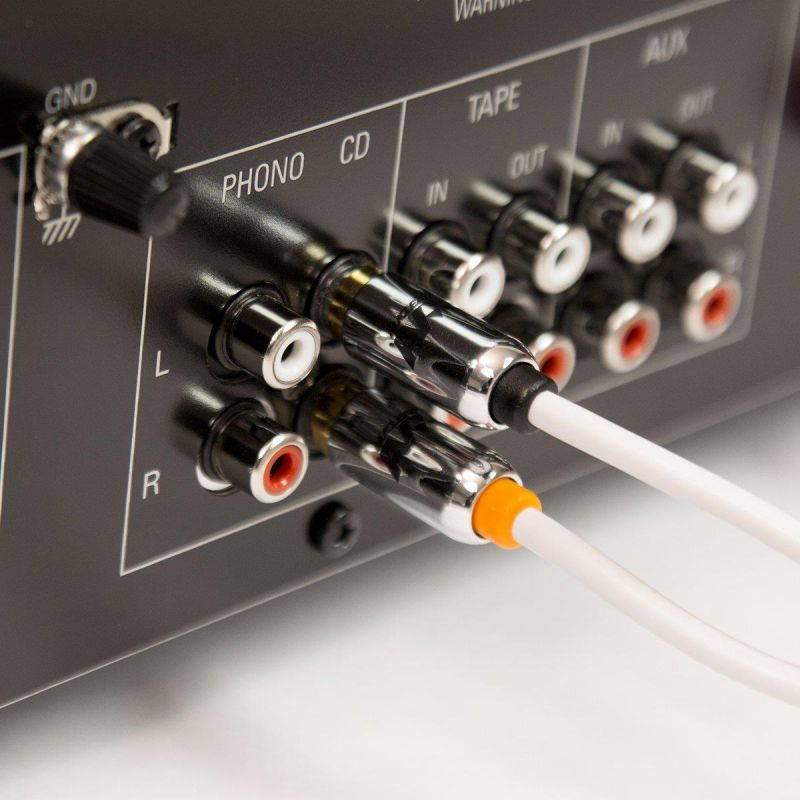 NuclearAV Baryon Cable - 3.5mm Male to Dual RCA Stereo Audio Cable
