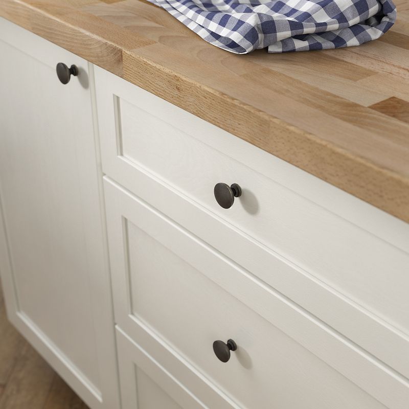 Franklin Brass 10pk 1-1/8" Fulton Knob Warm Chestnut