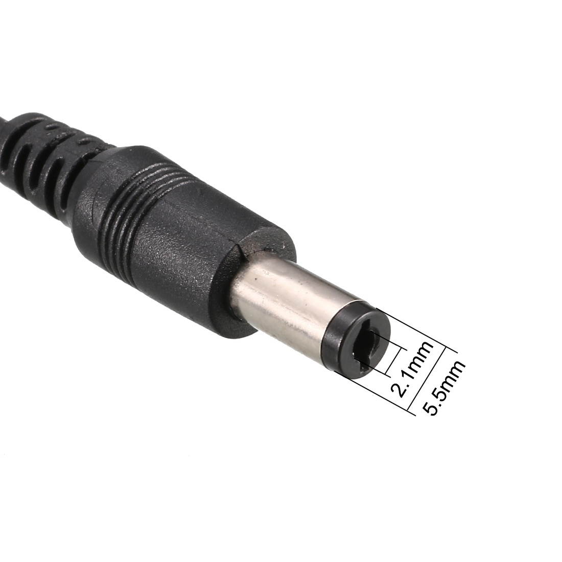 8Pcs CCTV Camera 1 Female to 5 Male 5.5x2.1mm DC Power Cable Wire Splitter