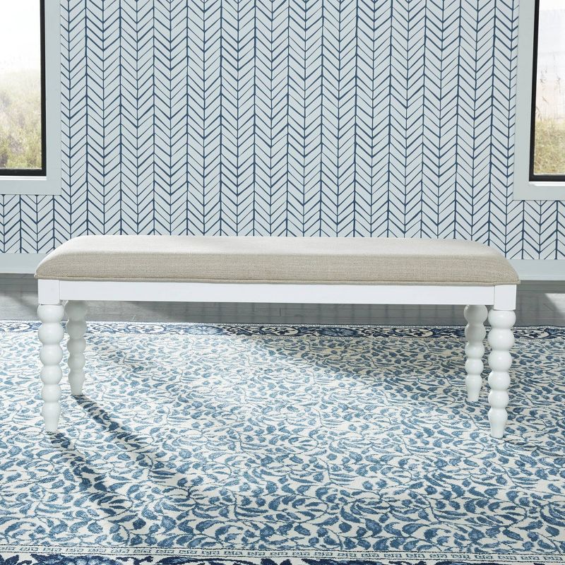 Harbor View II Bench Linen - Liberty Furniture