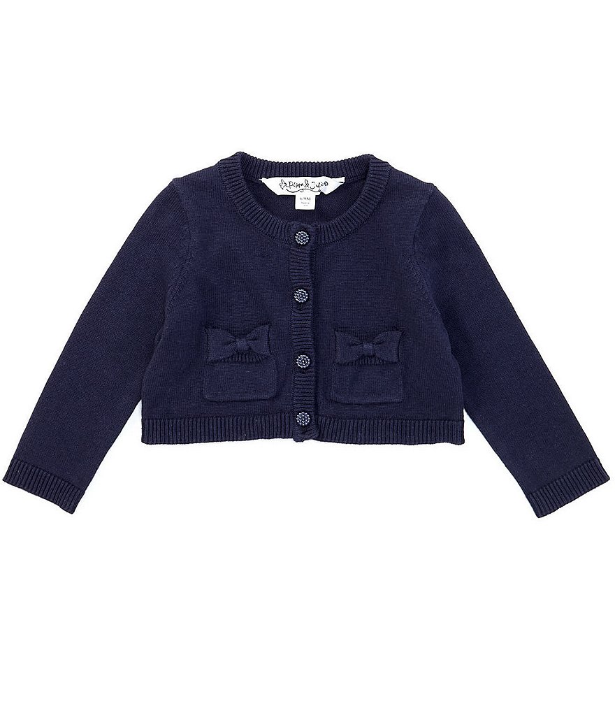 Pastourelle By Pippa & Julie Baby Girls Newborn-24 Months Long-Sleeve Cardigan