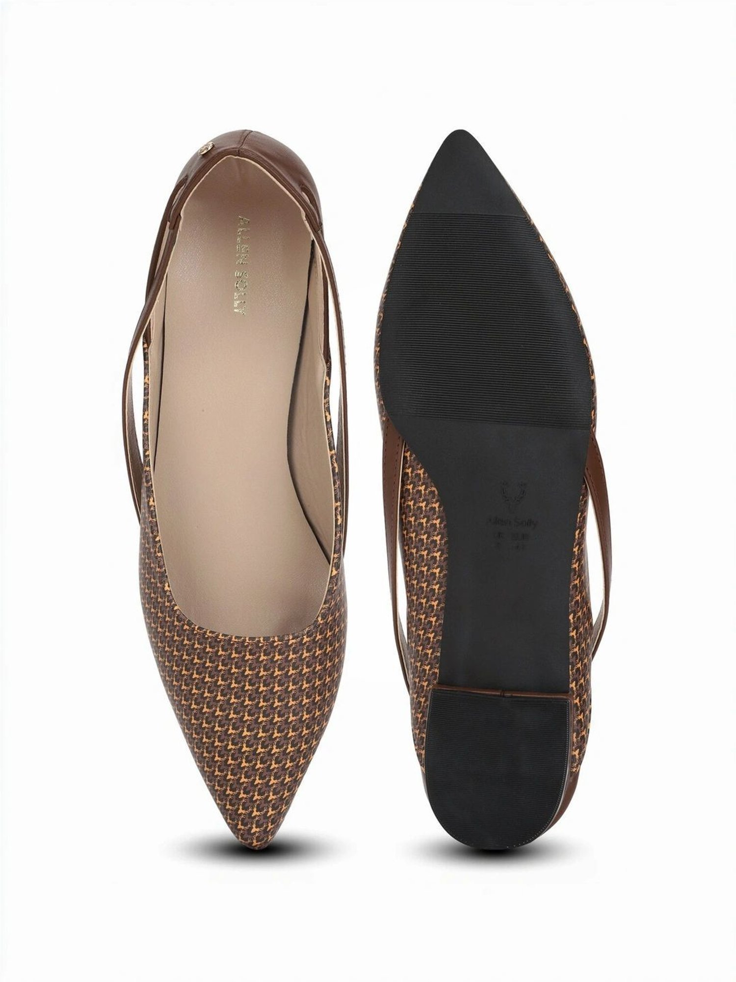 Flat N Heels Women's Pink Stiletto Pumps