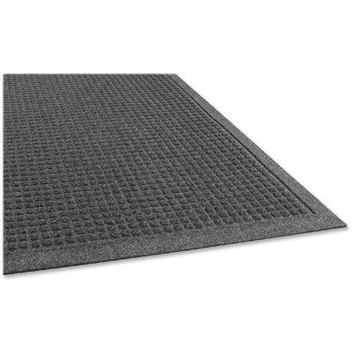 Genuine Joe Indoor Floor Mats 4'x6' Charcoal Gray 58937