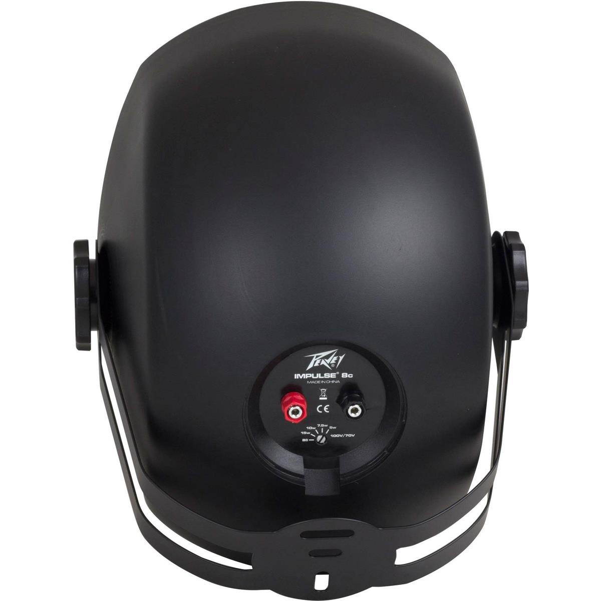 Peavey Impulse 8c 8" 70W Two-Way Passive Loudspeaker, Black, Single #03616720