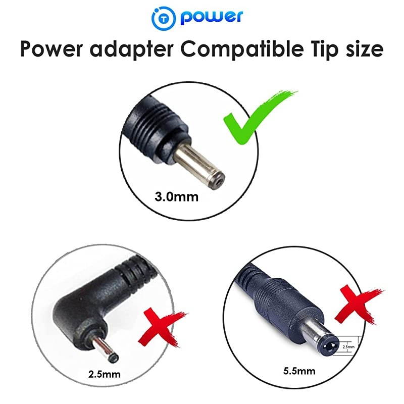 19V~ 65W AC DC Adapter Charger Compatible with Samsung Galaxy View SMT670 SMT677 Tablet 32GB 64GB Samsung Chrome Series 3 5 7 9 ATIV Book 13quot 15quot Charger Power Supply