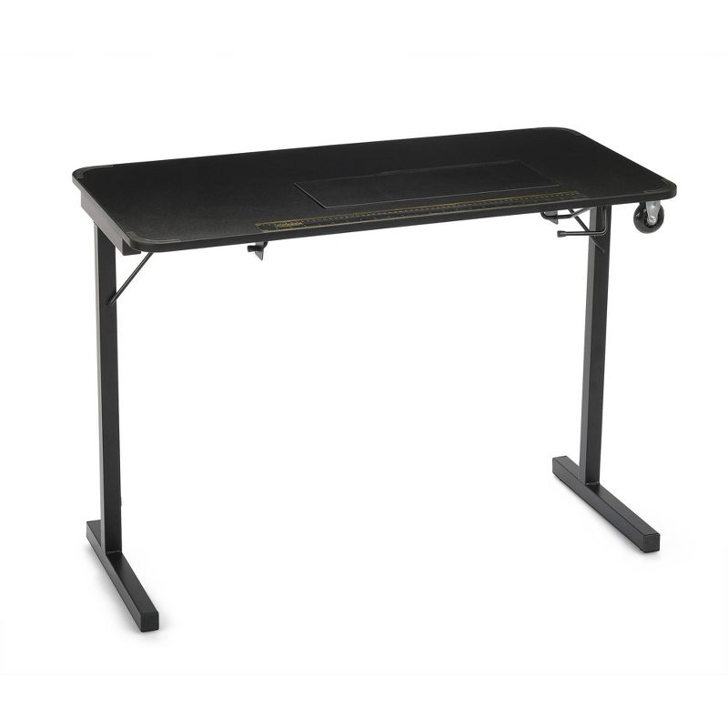 Arrow Cabinets Heavyweight Table for Vintage Singer Sewing Machines Black