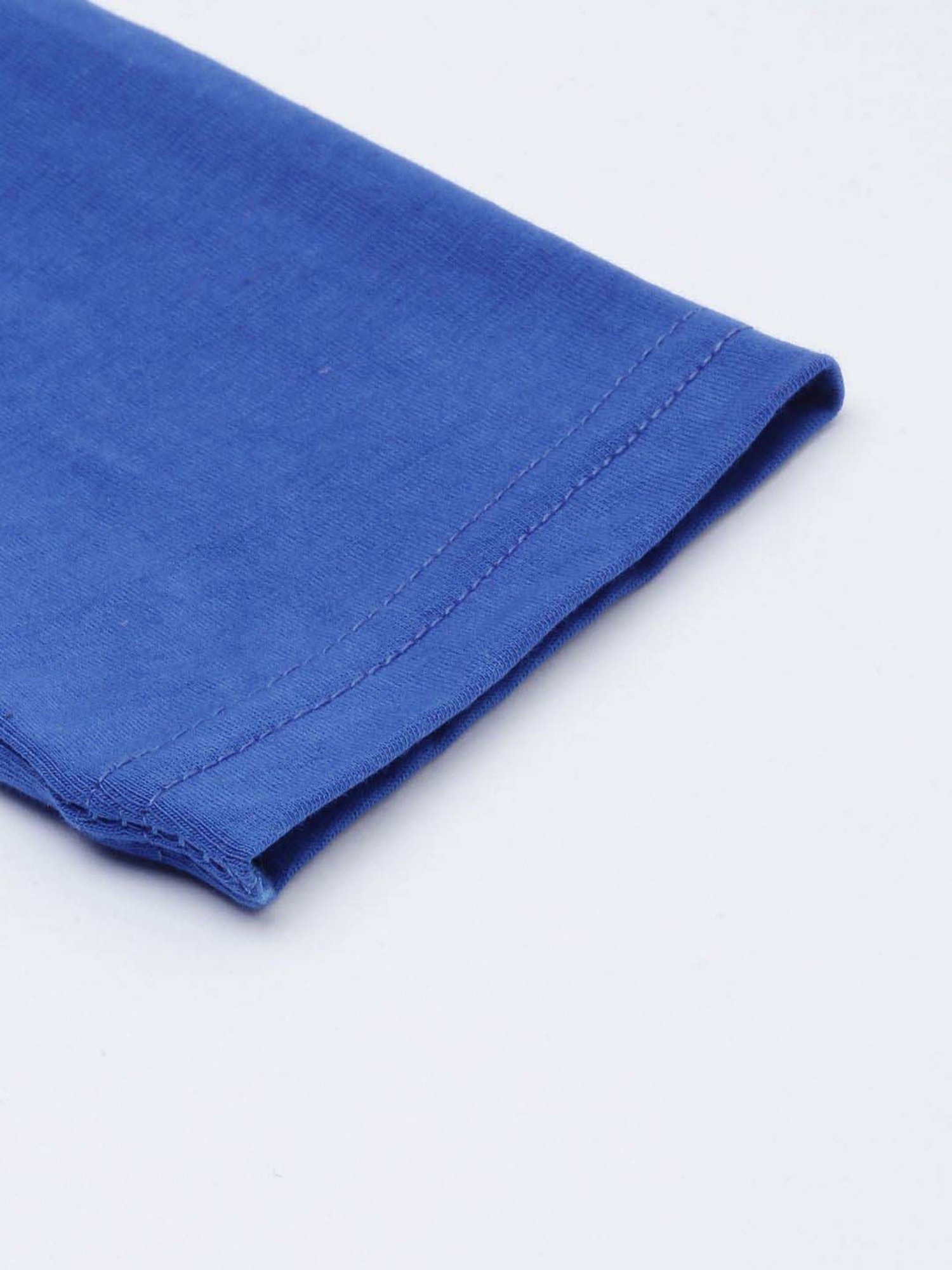 JCSS Blue & Beige Cotton Leggings - Pack Of 2