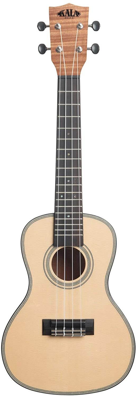 Kala Solid Spruce Top Exotic Mahogany - Concert
