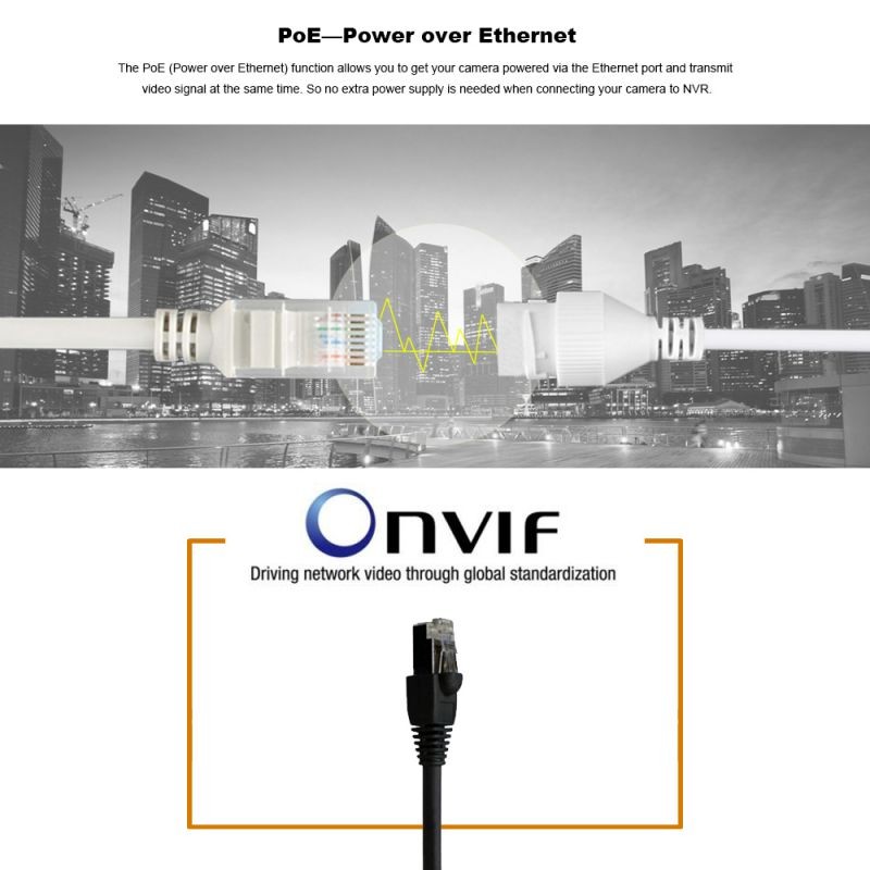 Hikvision DS-2CD1023G0E-I Network 2MP 1080P Fixed 2.8mm Lens IR Full HD Bullet IP Camera(1-Pack)