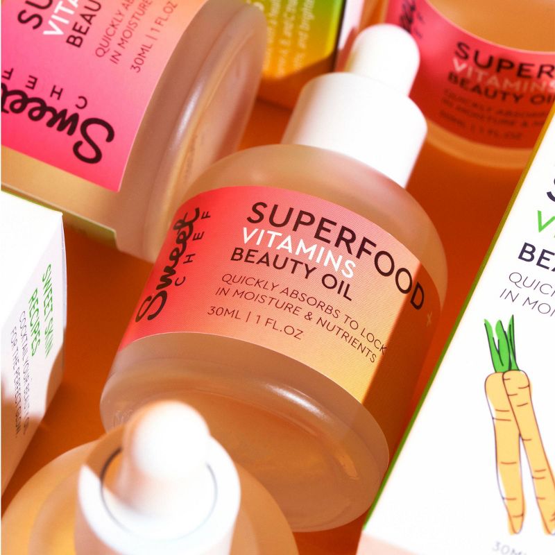 Sweet Chef Superfood and Vitamins Beauty Oil - 1 fl oz
