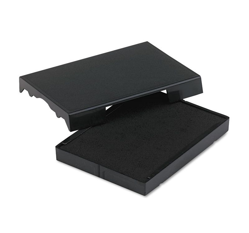 Identity Group Trodat T4727 Dater Replacement Pad 1 5/8 x 2 1/2 Black P4727BK
