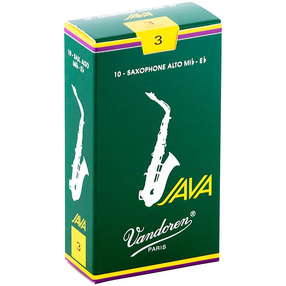 Vandoren Java Alto Saxophone #3 Reeds