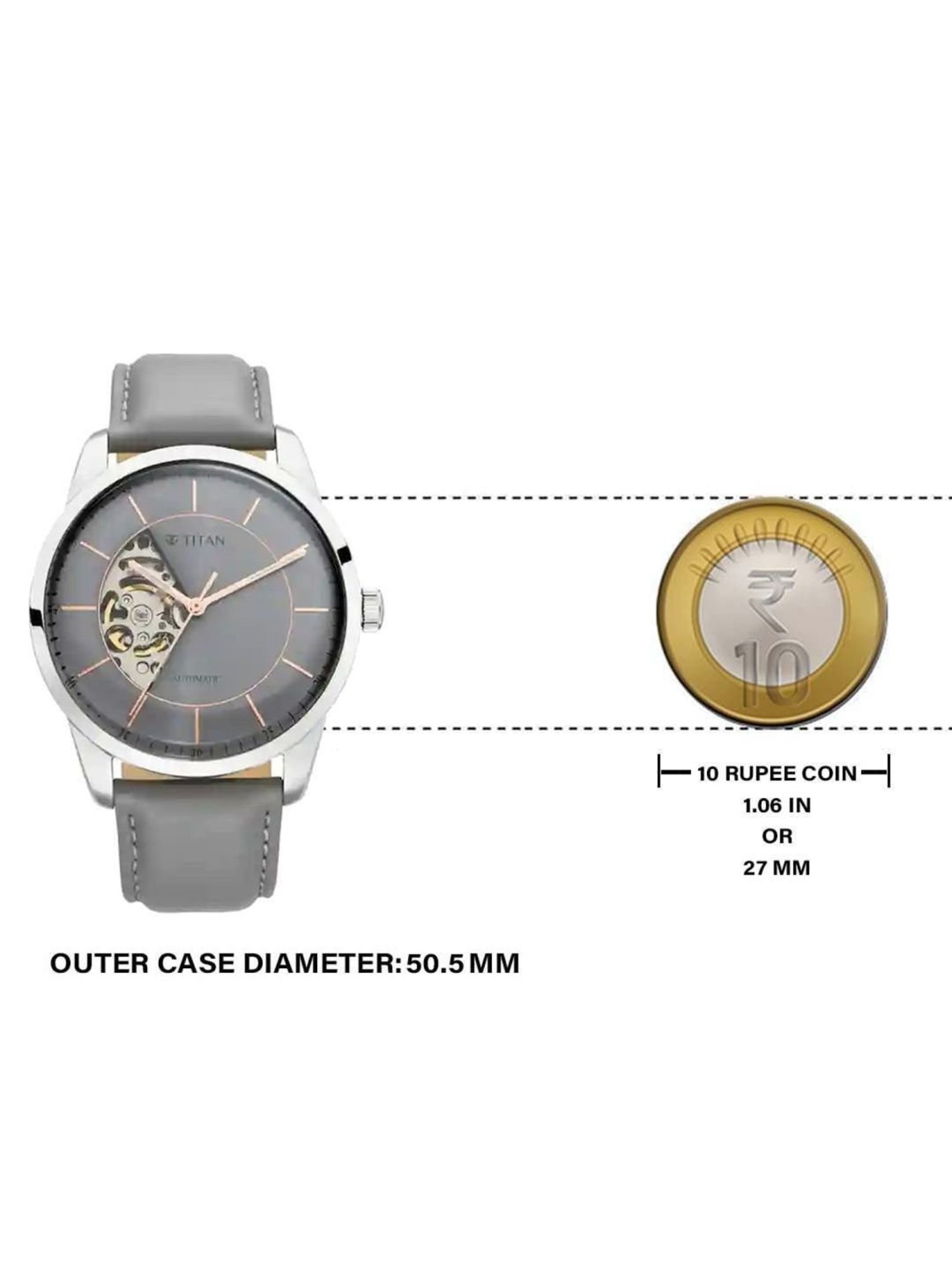 Titan NR90126SL01 Automatics Analog Watch for Men