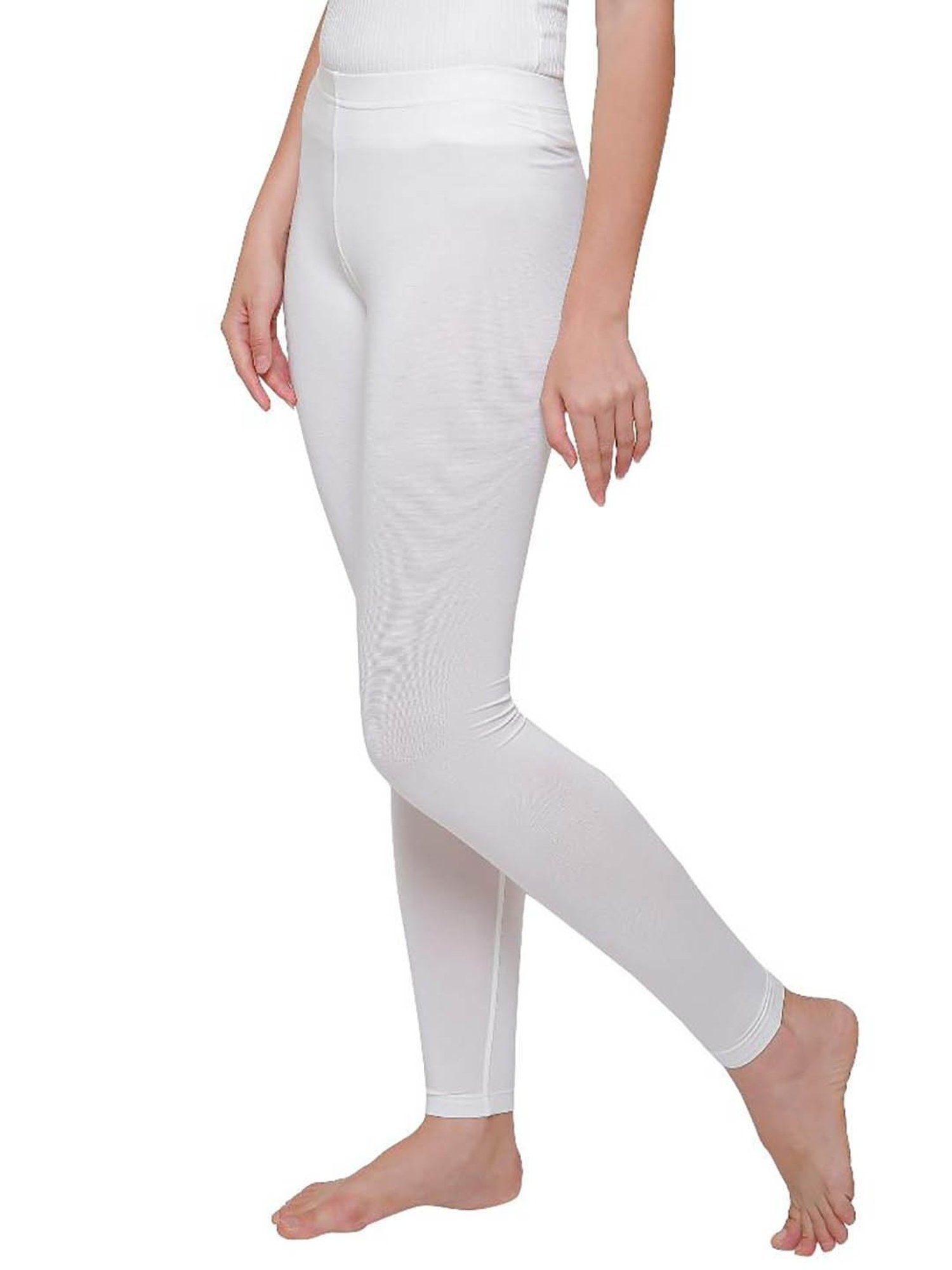 Bodycare Off White Cotton Thermal Bottom