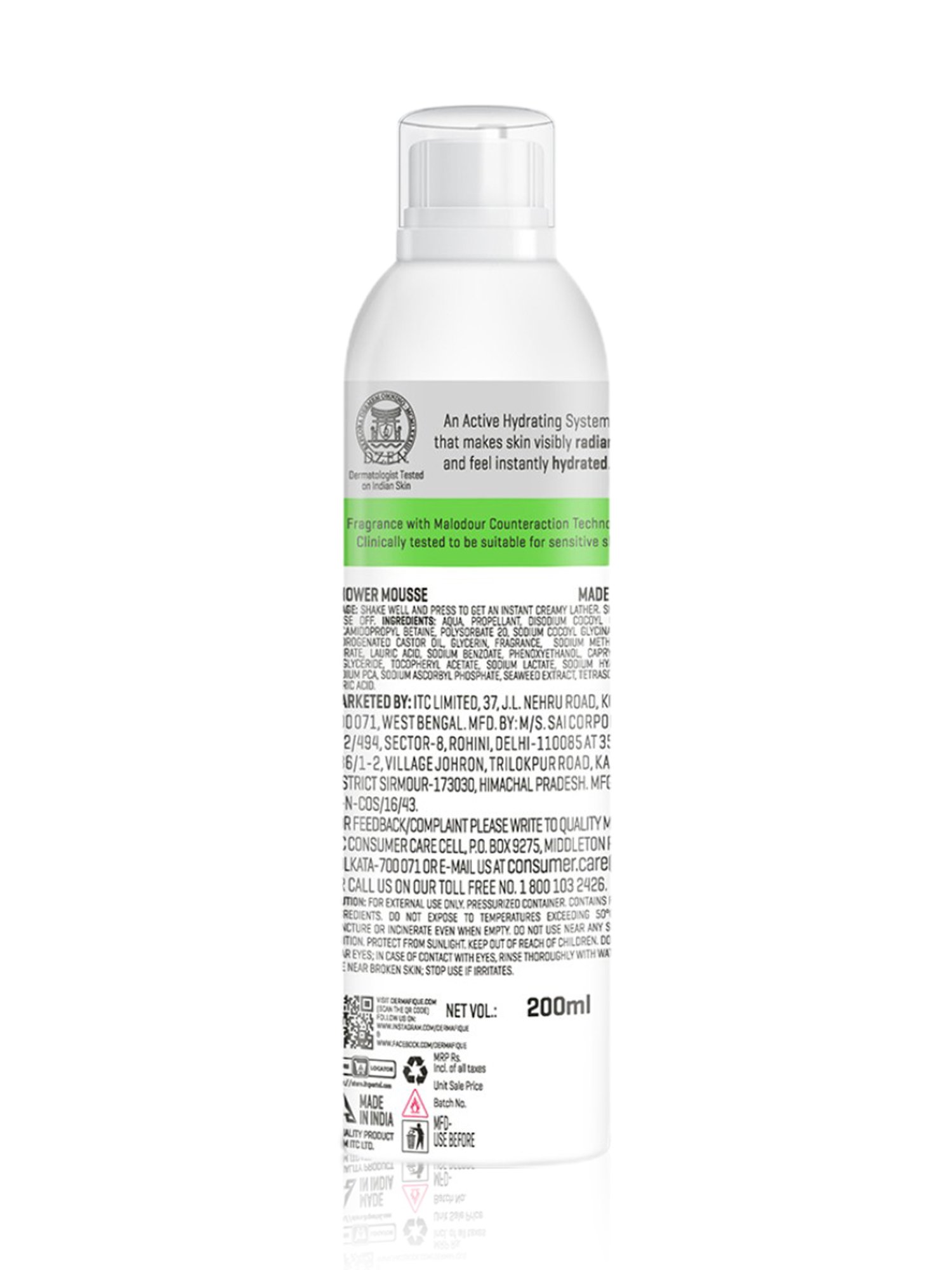 Dermafique Aqua Cloud Shower Mousse - 200 ml