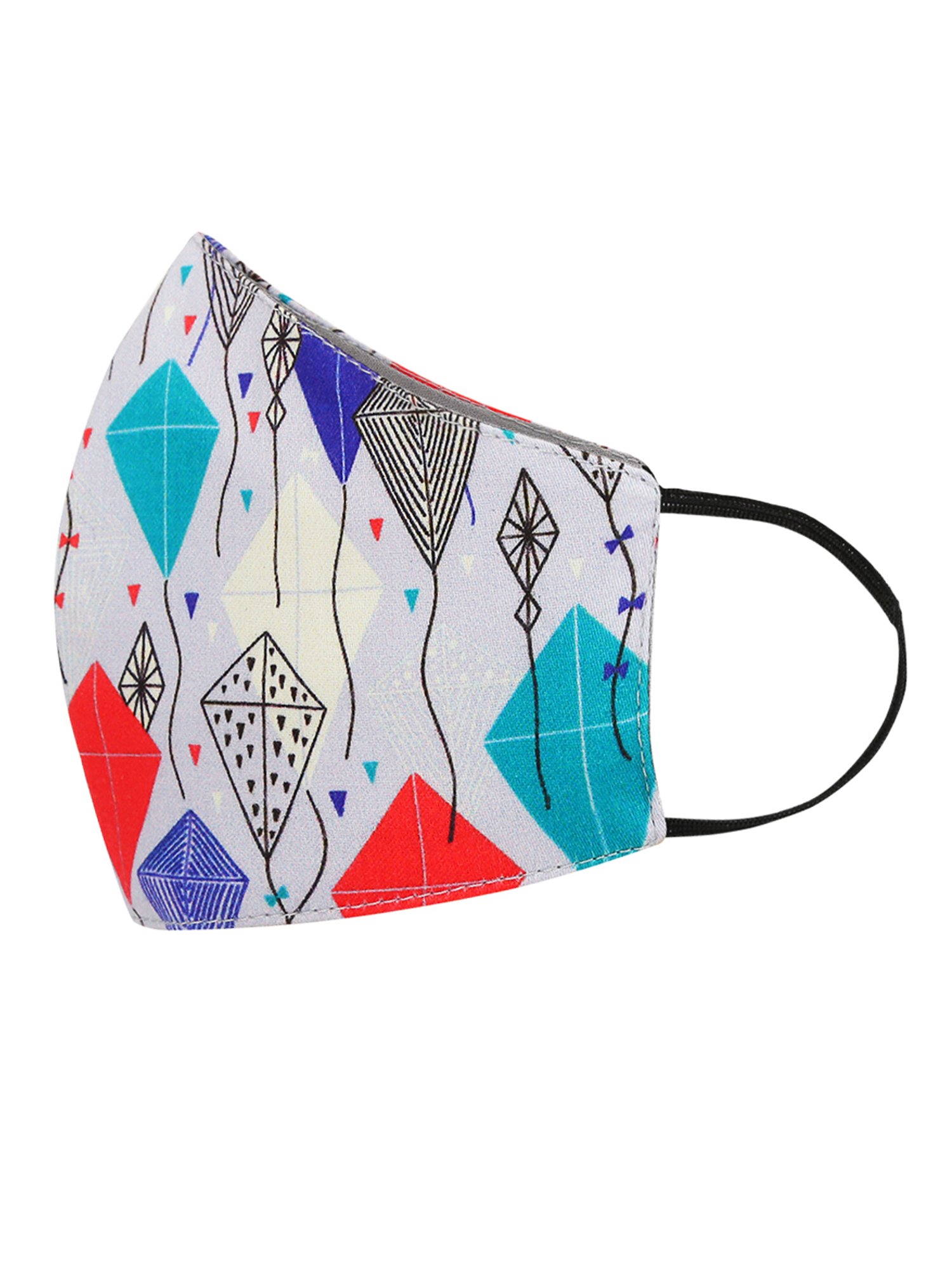 Tossido 2 - 7 Yrs. KIDS 3 Layered Reusable Face Masks - Pack of 3