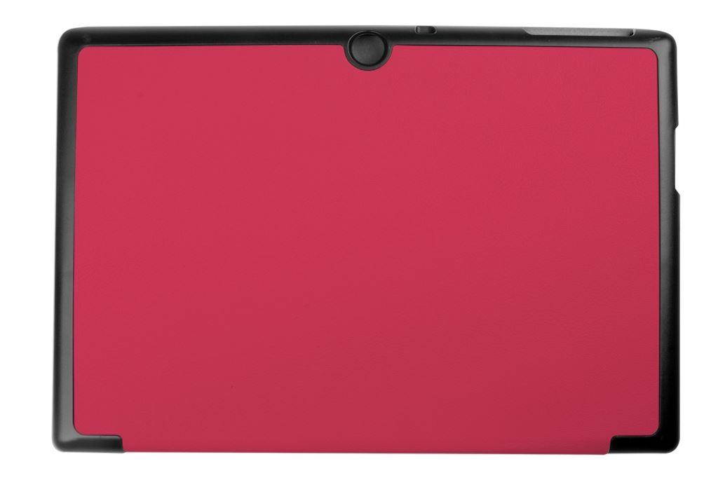 Hellfire Trading Slim Compact PU Magnetic Leather Case for Lenovo Tab 10 A3-A30 - Purple