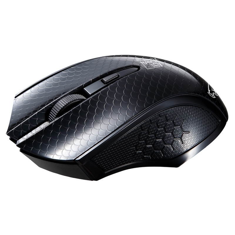 Gaming Mouse, ZGB 101C 2.4GHz 1600 DPI Professional Commercial Wireless Optical Mouse Mute Silent Click Mini Noiseless Mice for Laptop, PC, Wireless Distance: 30m