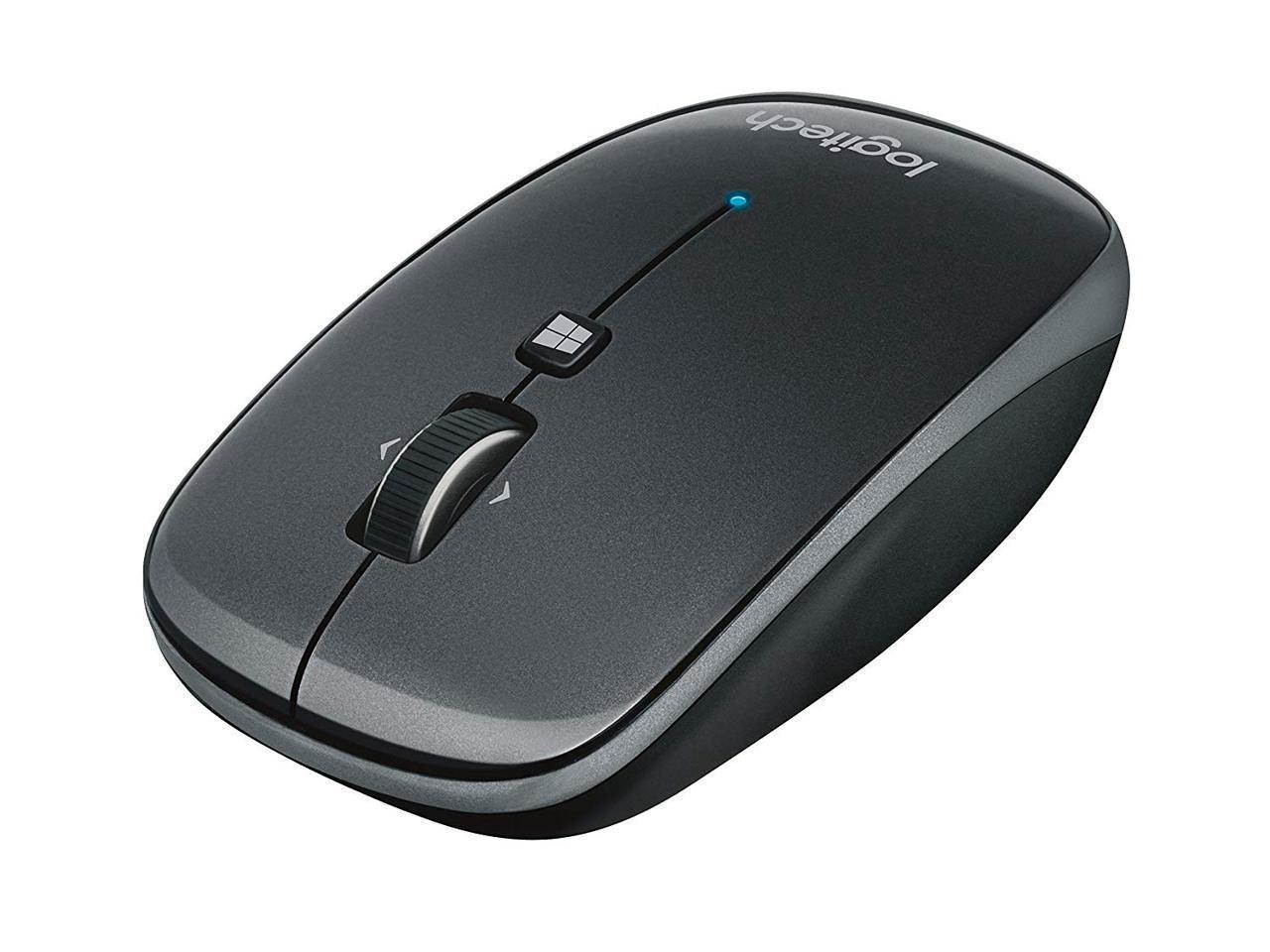Logitech M557 910-003971 Black 6 Buttons Tilt Wheel Bluetooth Bluetooth Wireless Optical 1000 dpi Mouse - Black