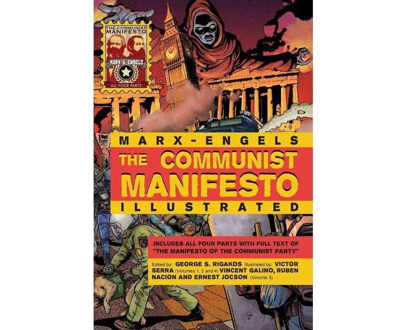 The Communist Manifesto Illustrated - by  Karl Marx & Friedrich Engels (Hardcover)