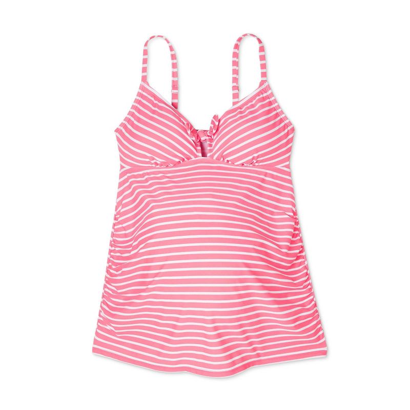 Maternity High Waisted Side Ruched Brief - Sea Angel - Navy M