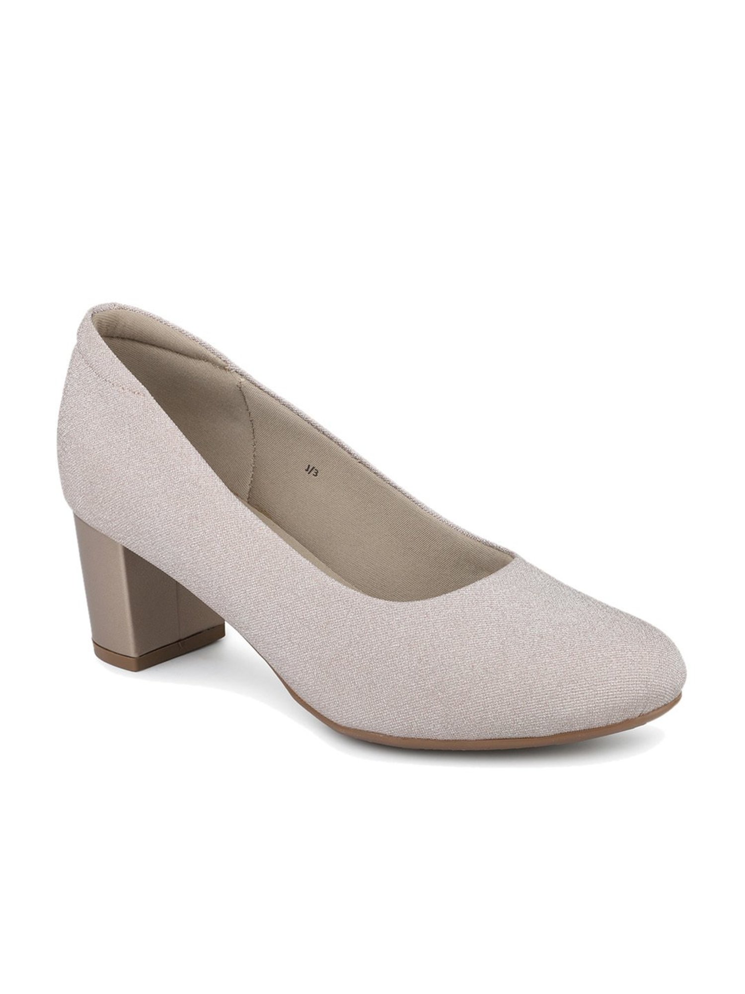 Inc.5 Women's Rose Gold Casual Pumps