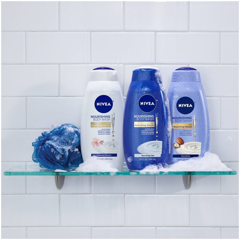 NIVEA Refreshing Body Wash White Peach & Jasmine - 20 fl oz