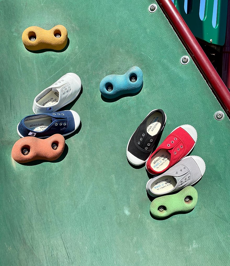 Copper Key Adventure Wear Kids' Budeee-A Washable Eyelet Sneakers (Infant)