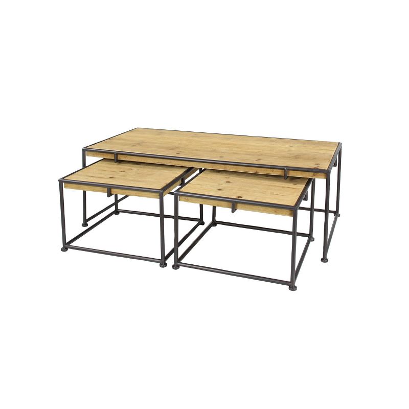 Manteo 70" Rectangular Outdoor Patio Fire Pit Table Light Gray - Modway