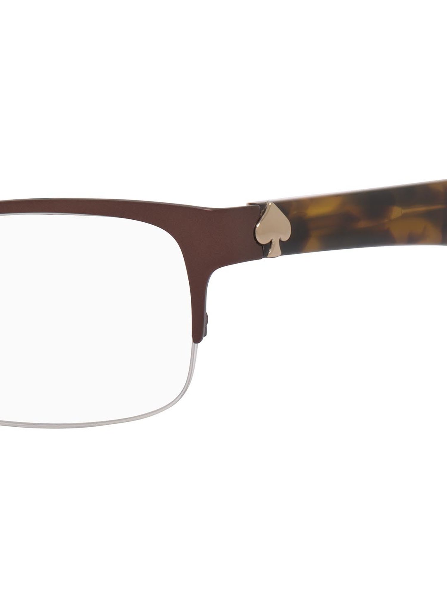 Kate Spade Brown Rectangular Eye Frames for Women