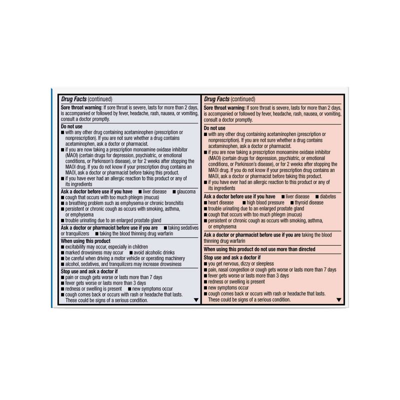 Day/Night Multi -Symptom Cold & Flu Relief Combo Pack Softgels 48ct - up & up™