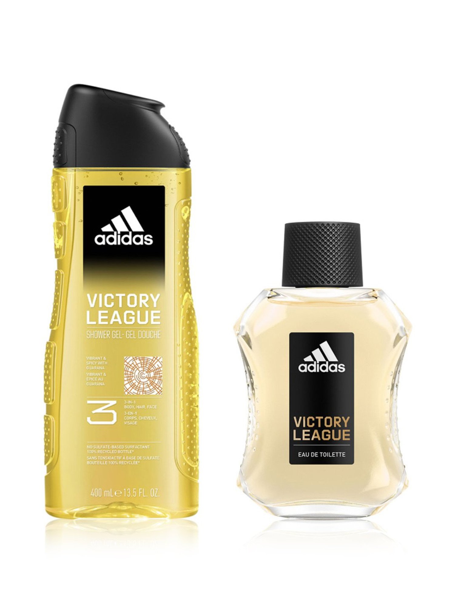 ADIDAS Victory League Eau De Toilette & 3-IN-1 Shower Gel - Pack of 2