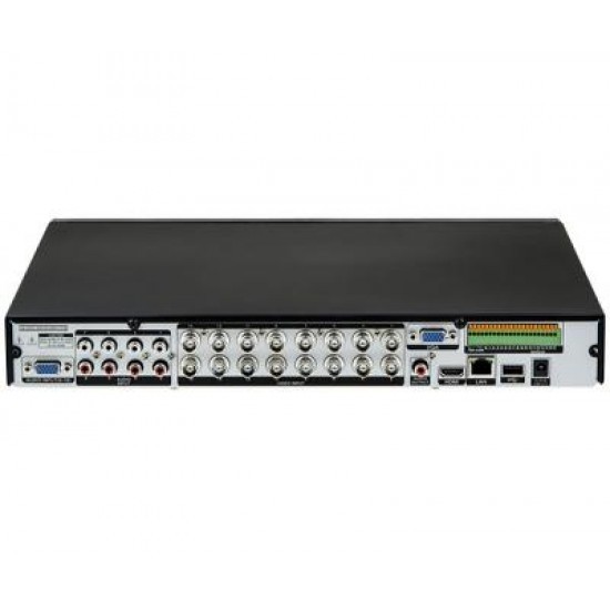 3R Global Tribrid 16CH DVR System, Prestige Series HD TVI, HD AHD, 960H auto Detect (HDD: 3TB)