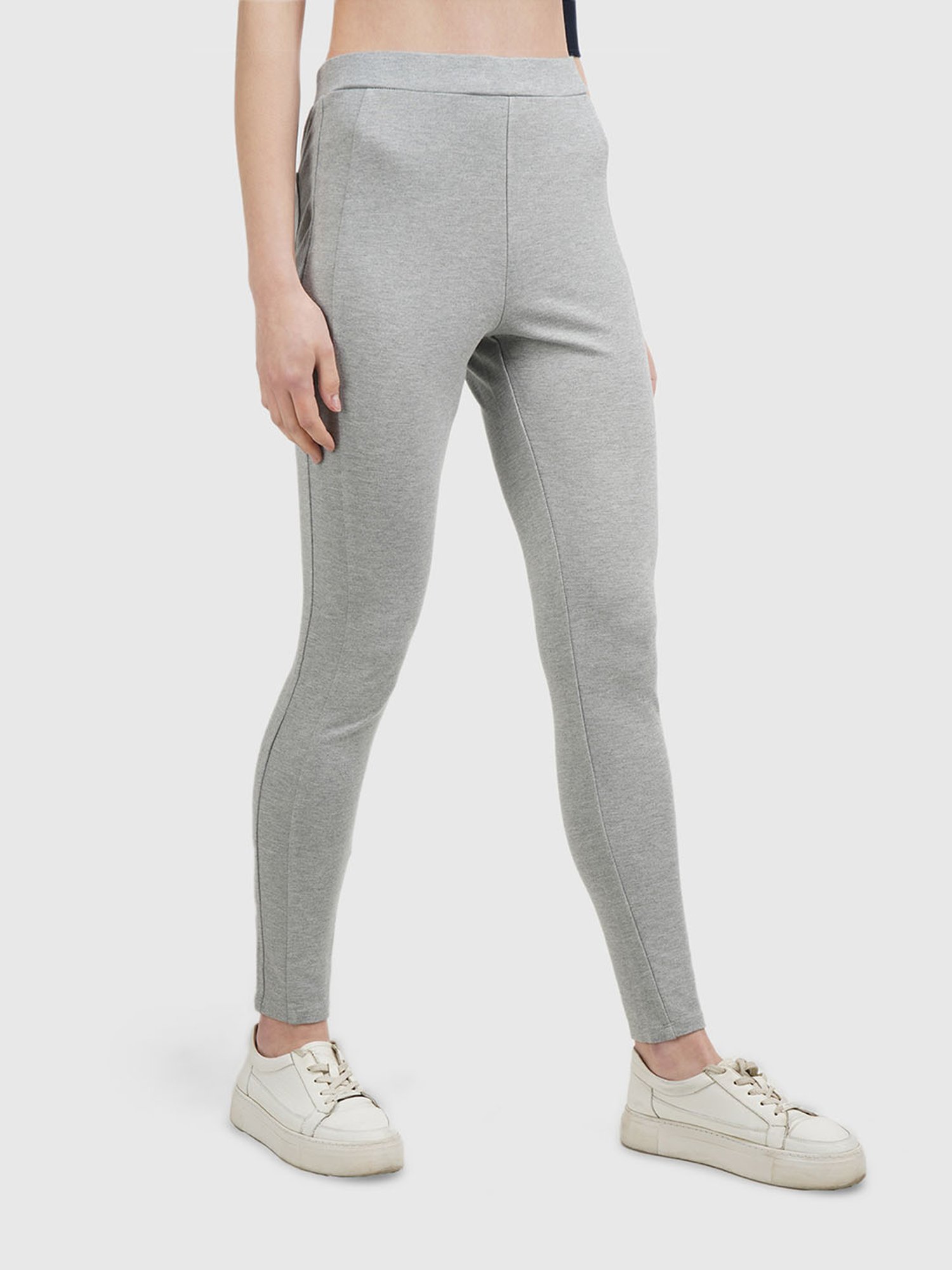 United Colors of Benetton Grey Regular Fit Leggings
