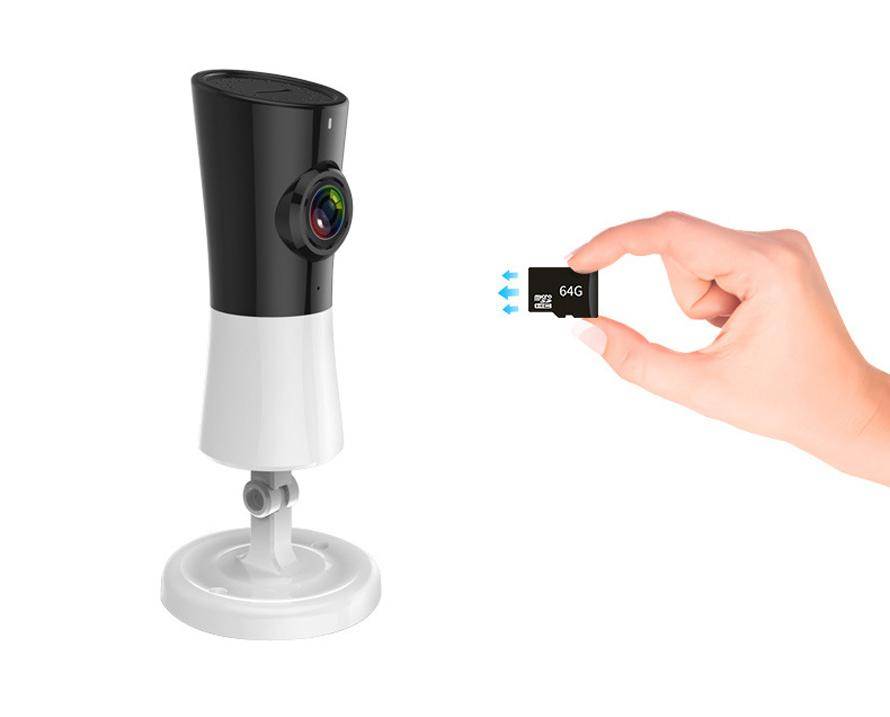 APP WIFI 720P Two Way Intercom 180&deg;Panoramic Camera Rotating Remote Monitoring  G-301C