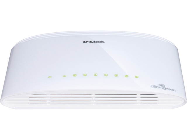 D-Link DGS-1008D/B 8-port 10/100/1000 Gigabit Desktop Switch