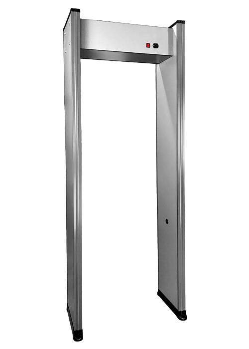 Single Zone Security Airport Walk Through Metal Detector New