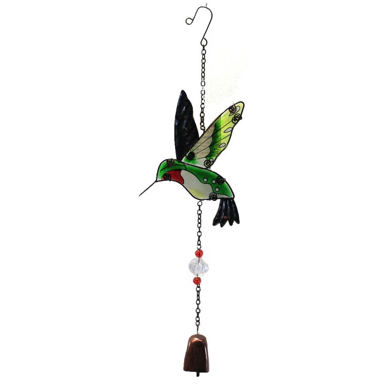 Home & Garden 20.0" Hummingbird Garden Bell Landscape Chime Decor Regal Art & Gift  -  Bells And Wind Chimes