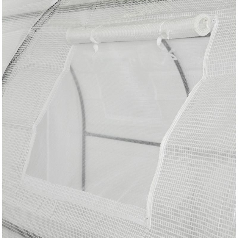 Lean-To Aluminum Greenhouse Clear - OGrow