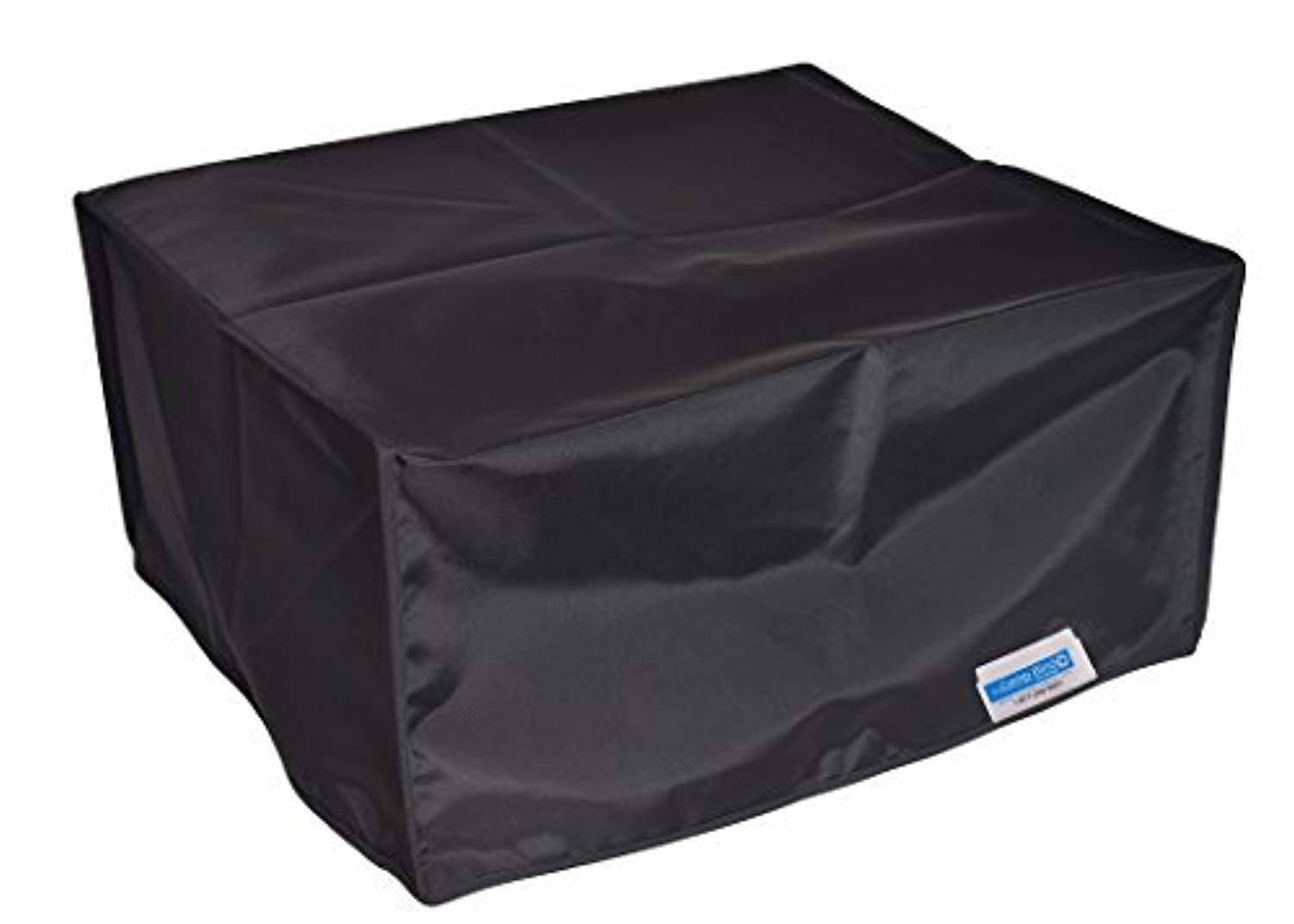 comp bind technology dust cover for canon pixma ts9120 wireless inkjet printer black nylon antistatic dust cover by viziflex, dimensions 14.70''w x 12.80''d x 5.50''h''